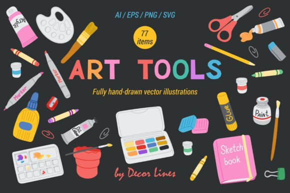 Art Tools Collection: A Designer's Review of Graphics and Illustrations