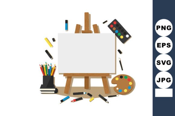 Blank Canvas and Art Supplies with Woode Graphics Review