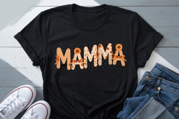 Cozy Autumn Mama T-Shirt PNG Graphics Review