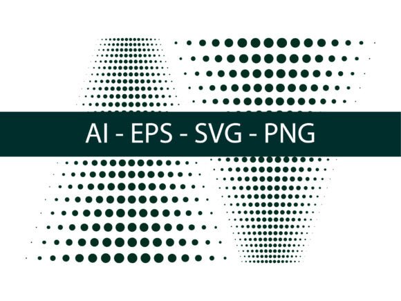 Dot Effect Vector Graphic: Modern Graphics for Illustrations