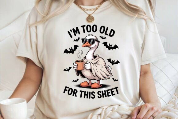 Funny Goose Coffee Halloween PNG Review