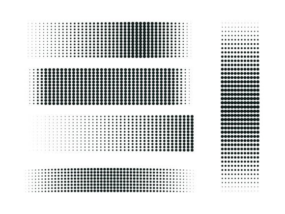 Halftone Vector Dot 02: A Graphic Design Asset for Modern Illustrations