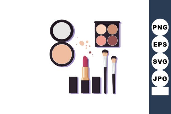 Makeup Cosmetics Set with Lipstick Powde Review